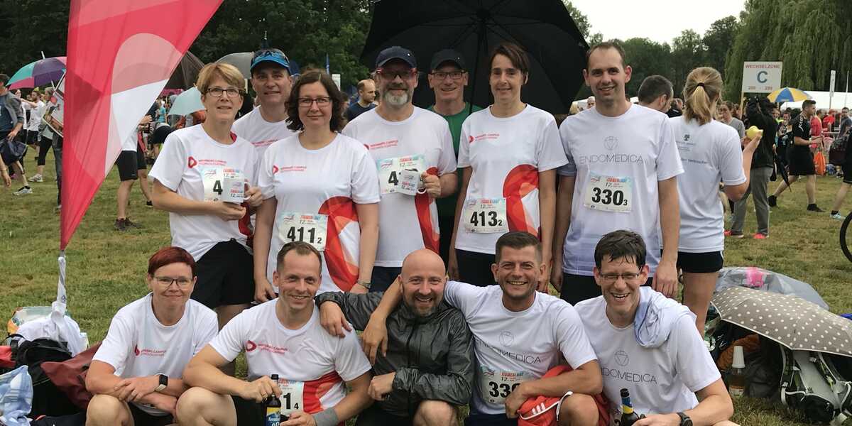 Team Weinberg Campus beim Firmenlauf 2019