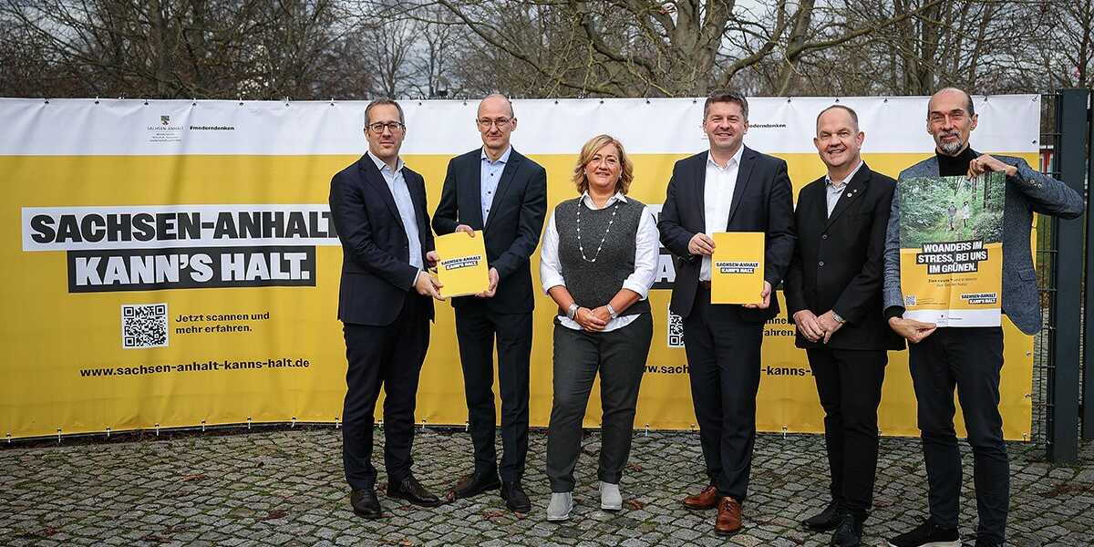 Präsentation der neuen Kampagne mit Minister Schulze Präsentation der neuen Kampagne mit Minister Schulze